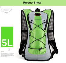 Load image into Gallery viewer, Outdoor Hydration Backpack 5L Water Bag