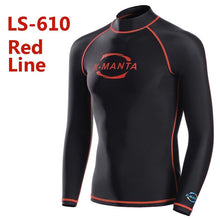 Load image into Gallery viewer, Long Sleeve Lycra UPF 50+ For Men