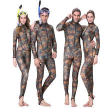 Load image into Gallery viewer, Dive&amp;Sail UPF50+ Camouflage Snorkeling Dive Skin