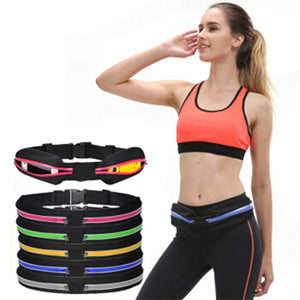 Zipper Bag Sports Bag Running Waist Bag Pocket