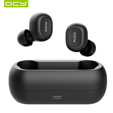 Load image into Gallery viewer, QCY qs1 TWS 5.0 Bluetooth headphone 3D stereo