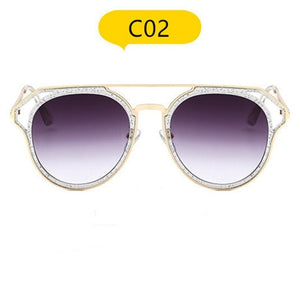 2019 Unisex Round Sunglasses Spectacles