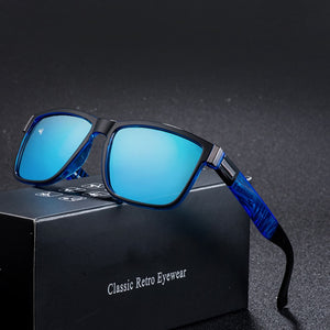 Brand Design Polarized Sunglasses Male Vintage