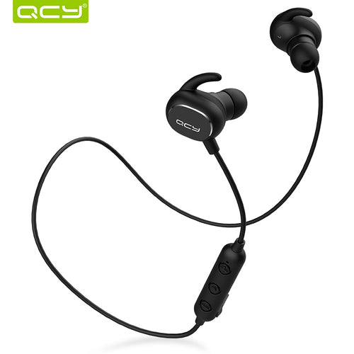 QCY QY19 IPX4-rated sweatproof headphones bluetooth 5.0